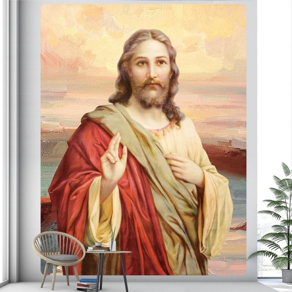 Jesus - Printed Tapestry