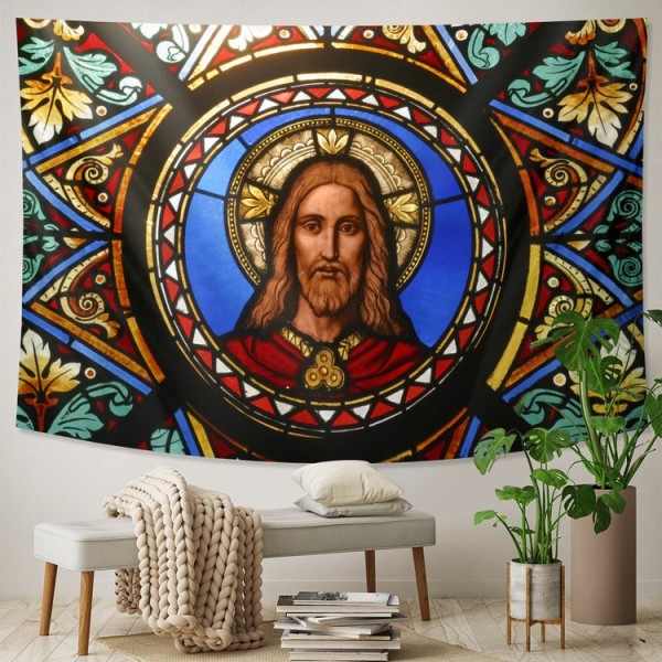 Jesus - Printed Tapestry