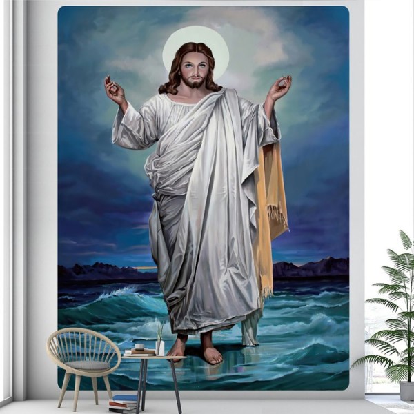 Jesus - Printed Tapestry