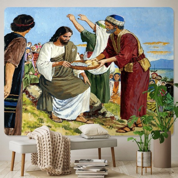 Jesus - Printed Tapestry
