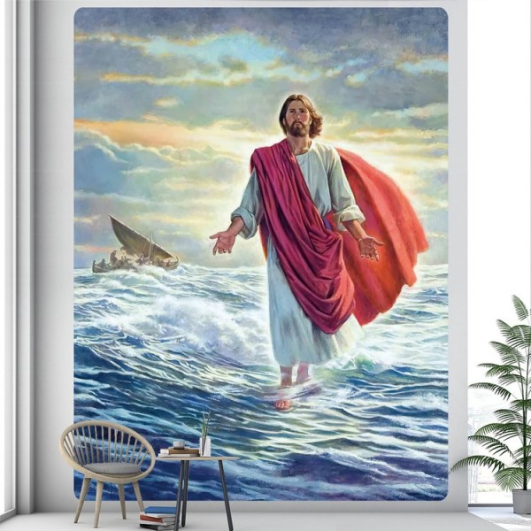 Jesus - Printed Tapestry