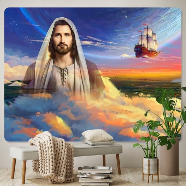 Jesus - Printed Tapestry