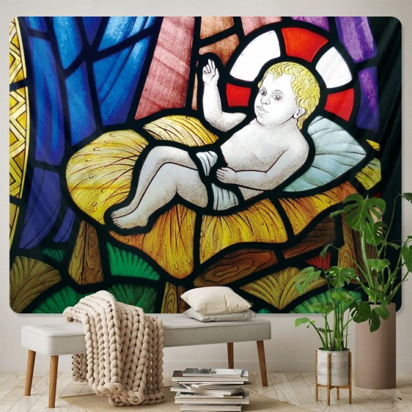 Jesus - Printed Tapestry