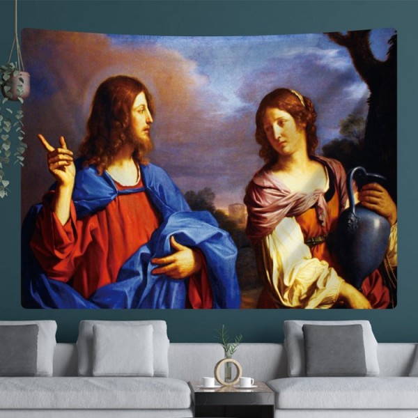 Jesus - Printed Tapestry