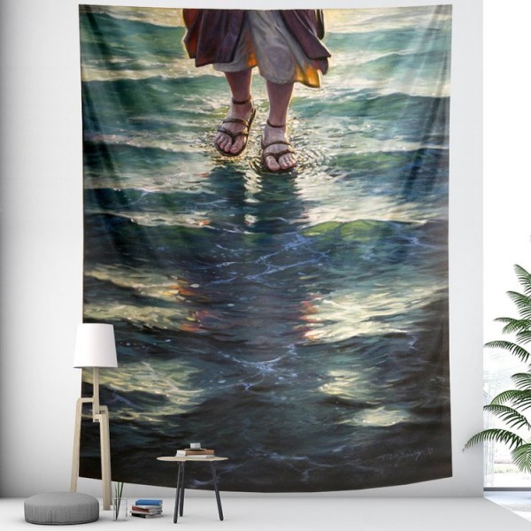 Jesus - Printed Tapestry