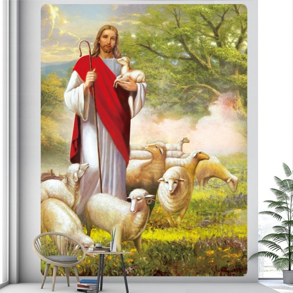 Jesus - Printed Tapestry