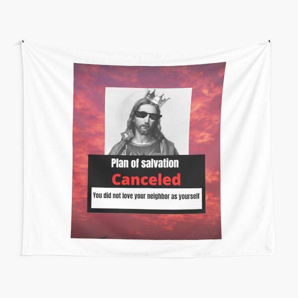 Plan of salvation - Printed Tapestry