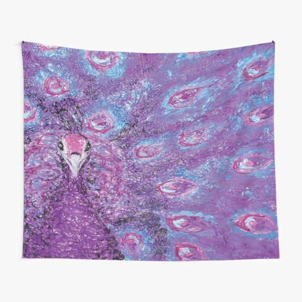 Peacock - Printed Tapestry