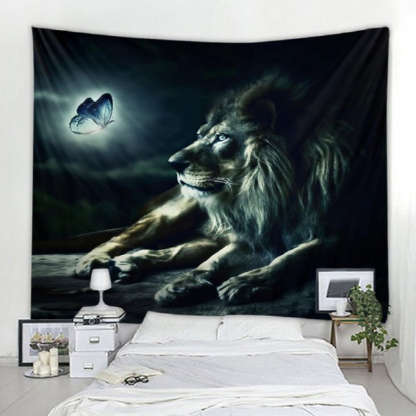 Lion - Printed Tapestry