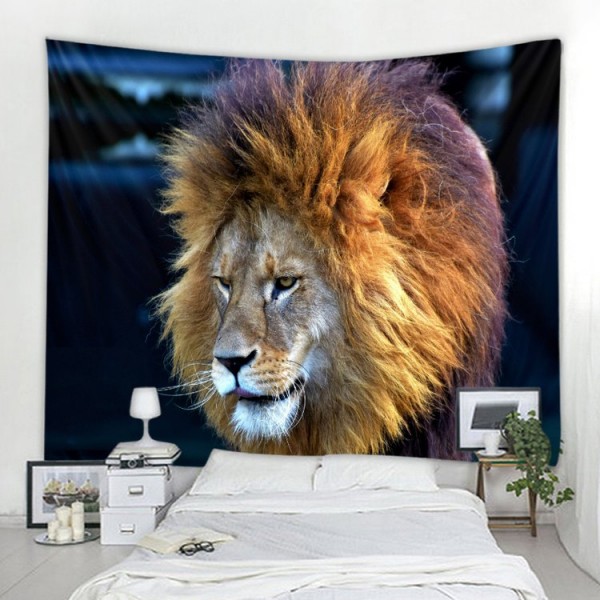 Lion - Printed Tapestry