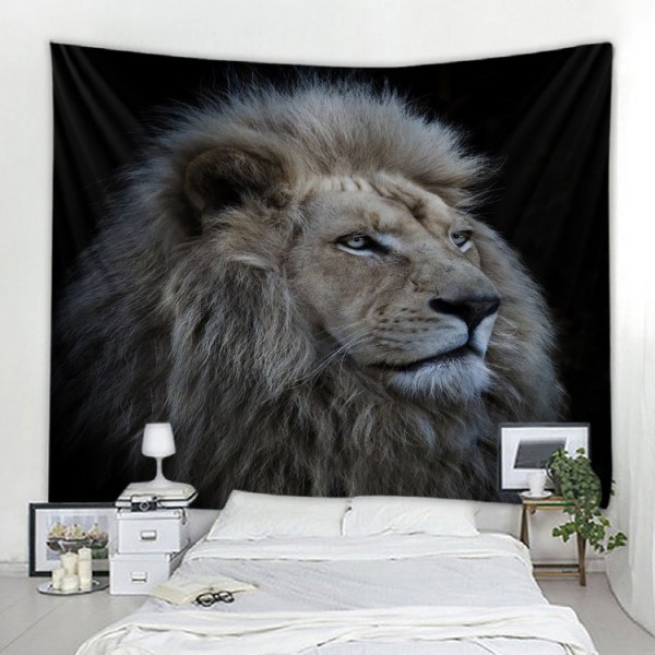 Lion - Printed Tapestry