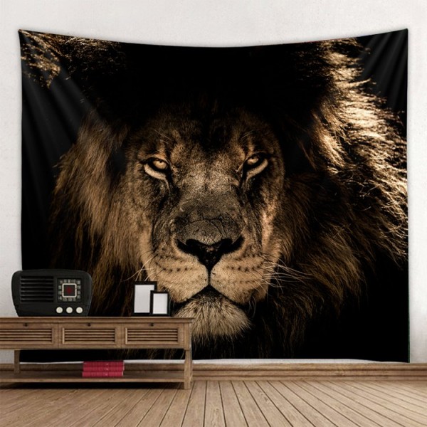 Lion - Printed Tapestry
