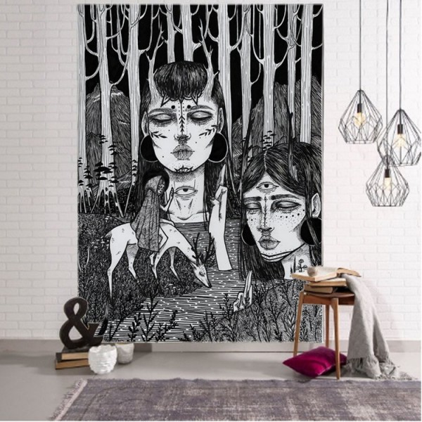 Girl - Printed Tapestry