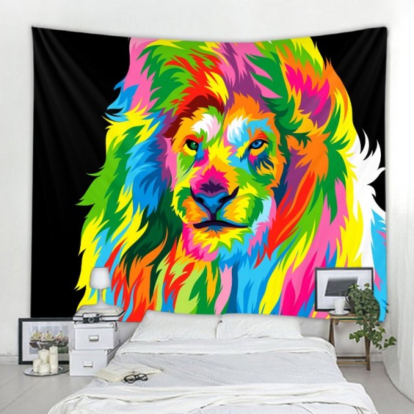 Lion - Printed Tapestry