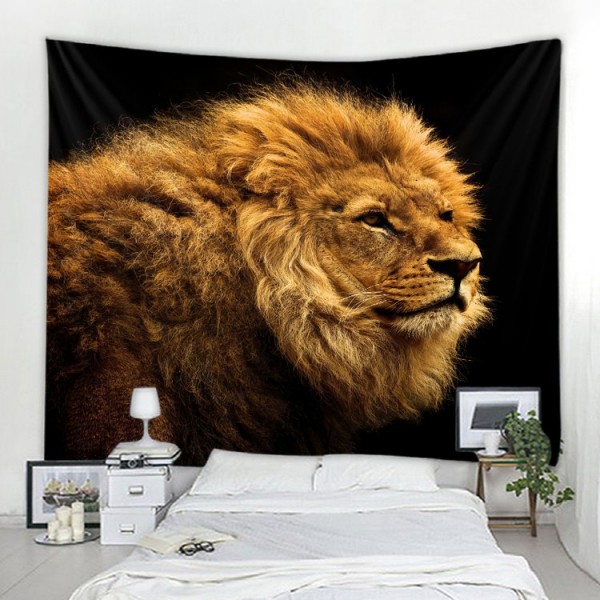 Lion - Printed Tapestry
