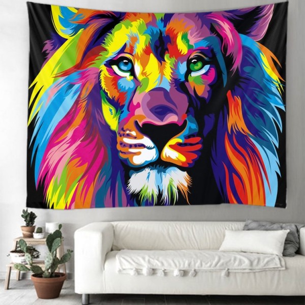 Lion - Printed Tapestry
