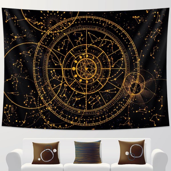 Moon&Sun  - Printed Tapestry