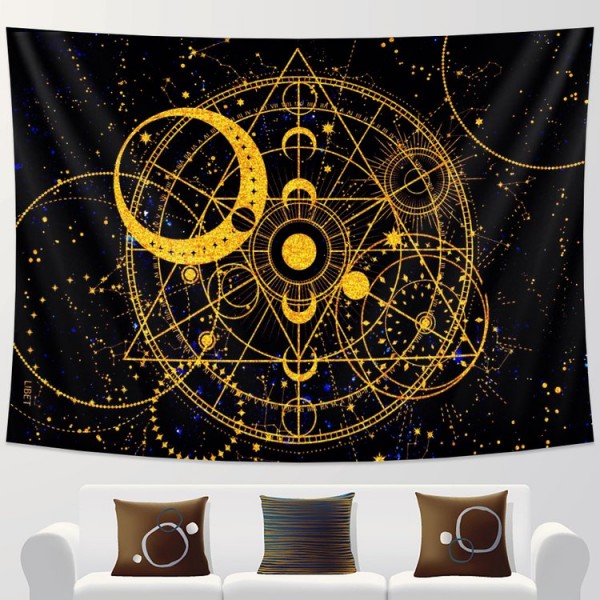 Moon&Sun  - Printed Tapestry