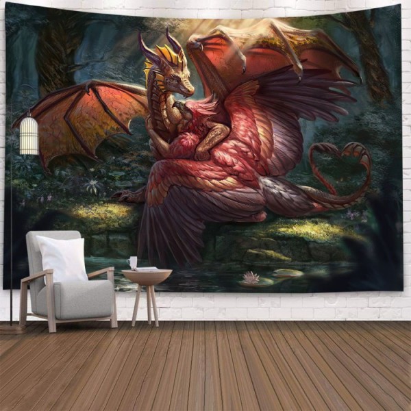 Dragon - Printed Tapestry