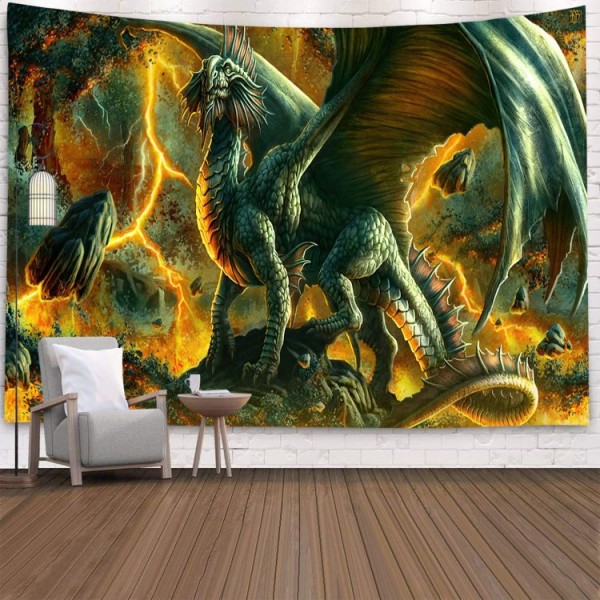 Dragon - Printed Tapestry