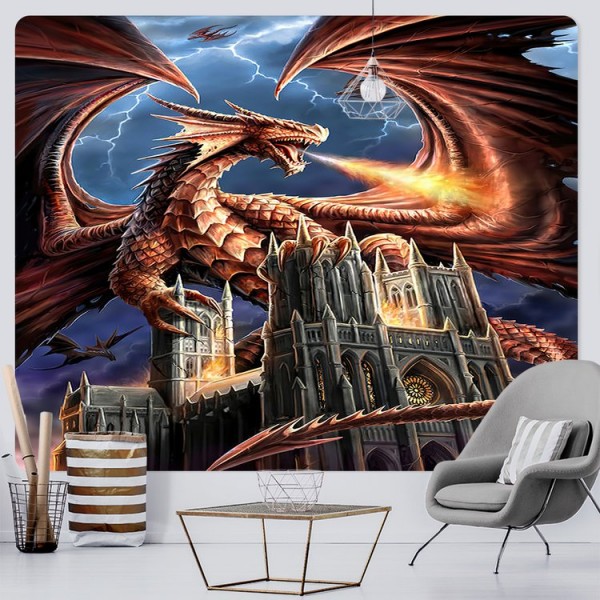 Dragon - Printed Tapestry