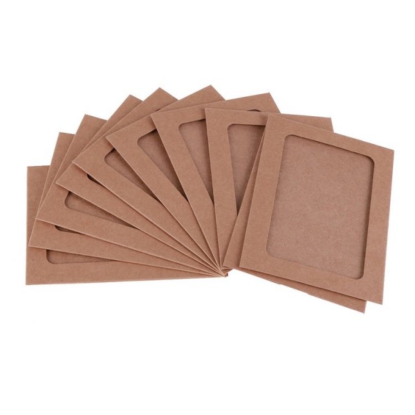 10pcs Paper Frames with Clips Rope Combination