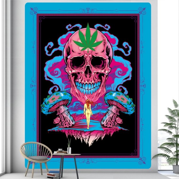 Skull - Printed Tapestry
