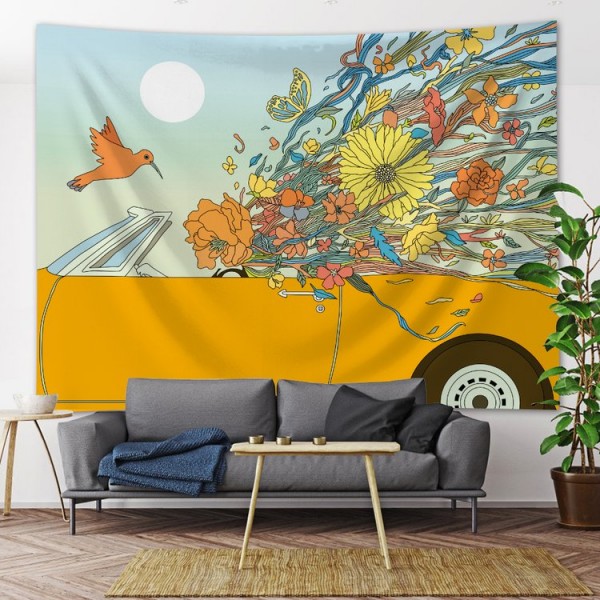 Car  - Printed Tapestry