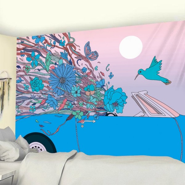 Car  - Printed Tapestry