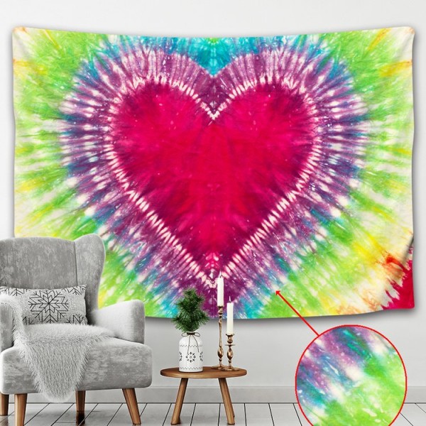 Love heart - Printed Tapestry