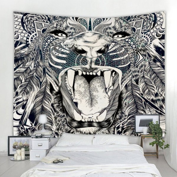 Lion - Printed Tapestry