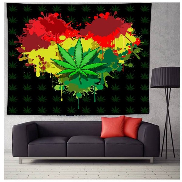 Weed  - Printed Tapestry