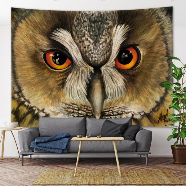 Owl - Printed Tapestry