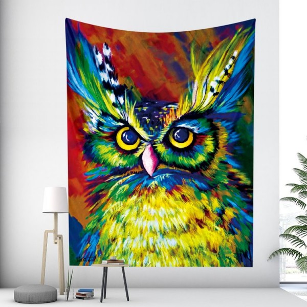 Owl - Printed Tapestry