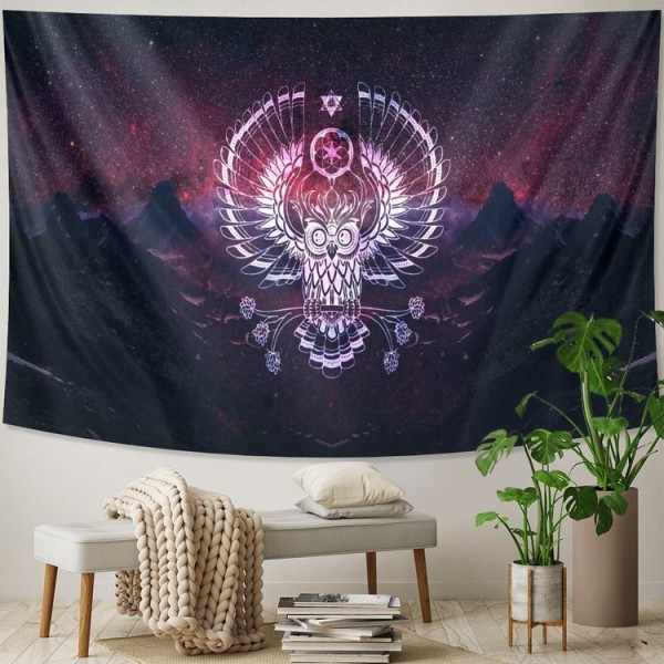 Owl - Printed Tapestry