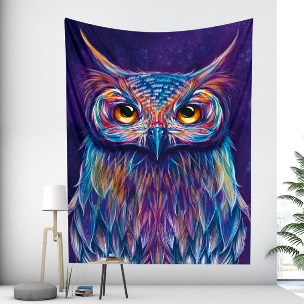 Owl - Printed Tapestry