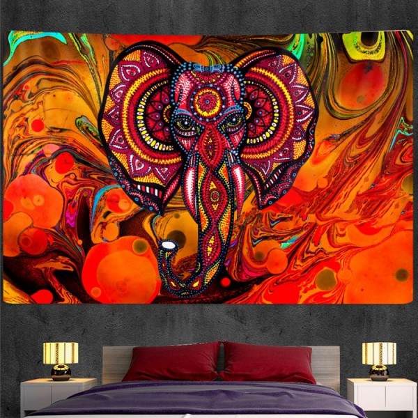 Elephant - Printed Tapestry
