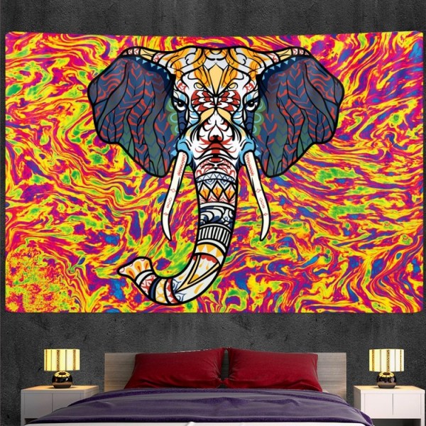 Elephant - Printed Tapestry