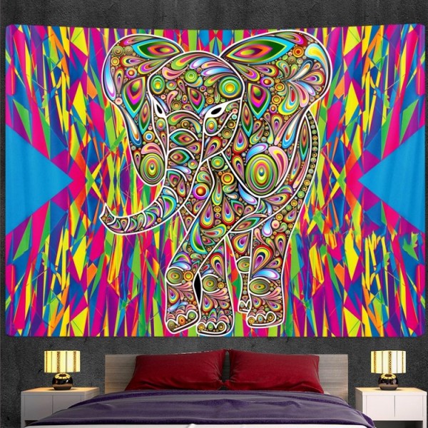 Elephant - Printed Tapestry