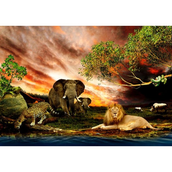 Elephant - Printed Tapestry