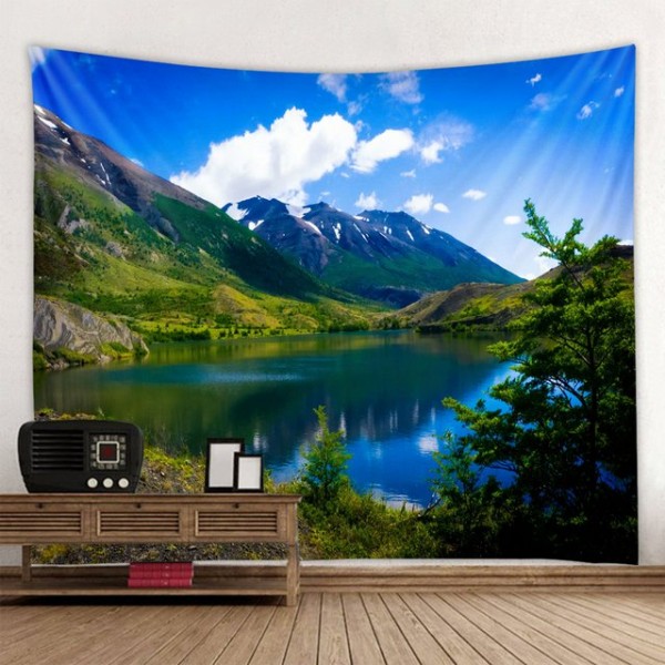 Lake - Printed Tapestry