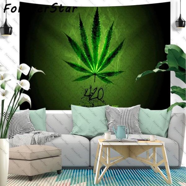 Weed - Printed Tapestry