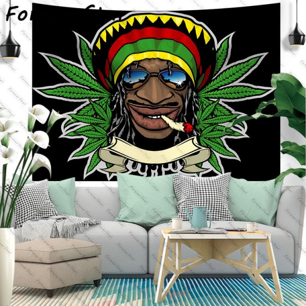 Weed - Printed Tapestry