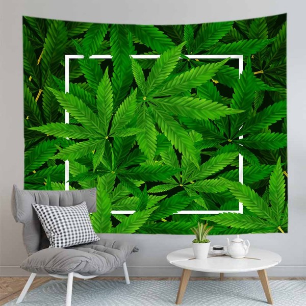 Weed - Printed Tapestry