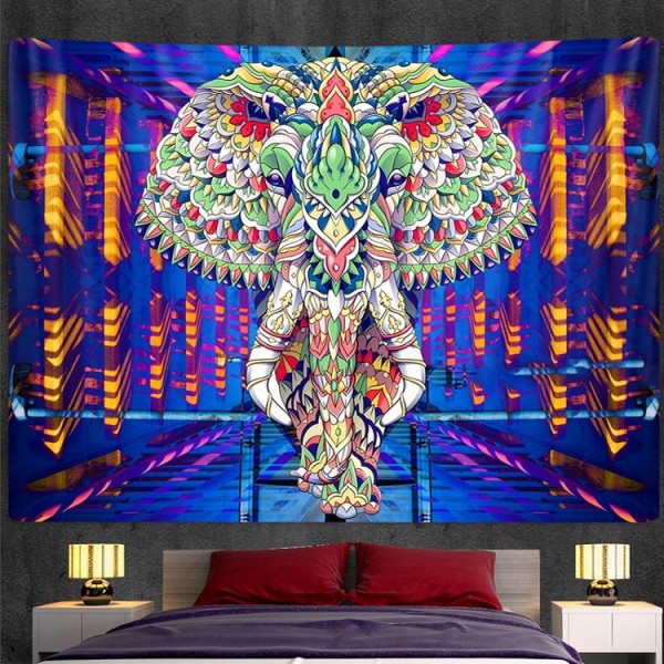Elephant - Printed Tapestry