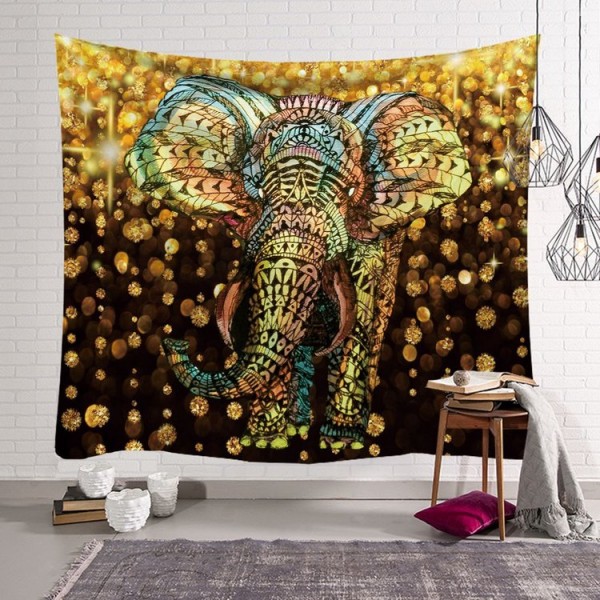 Elephant - Printed Tapestry
