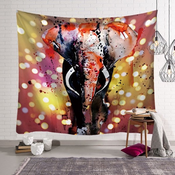 Elephant - Printed Tapestry