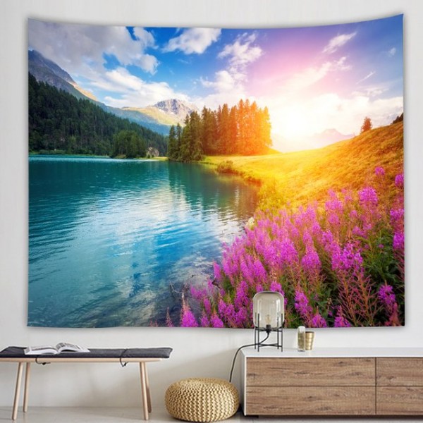 Lake - Printed Tapestry