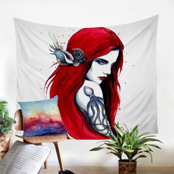 Girl - Printed Tapestry