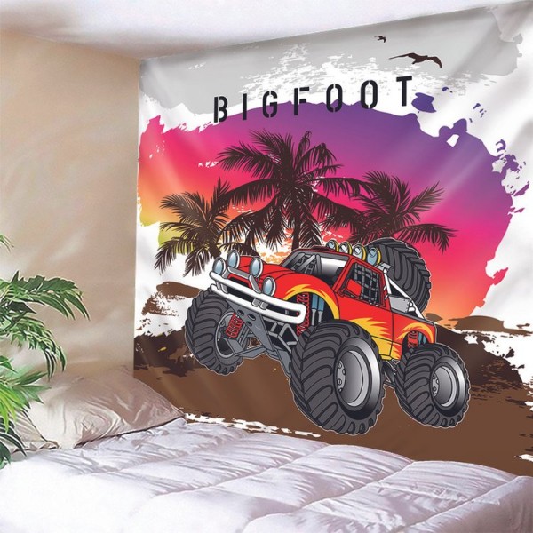 Car  - Printed Tapestry